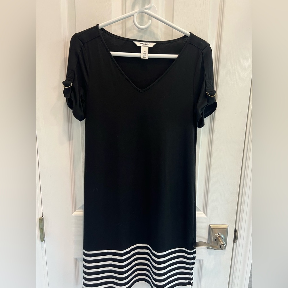 White House Black Market Dress w/sleeve detail, Size XS, worn once